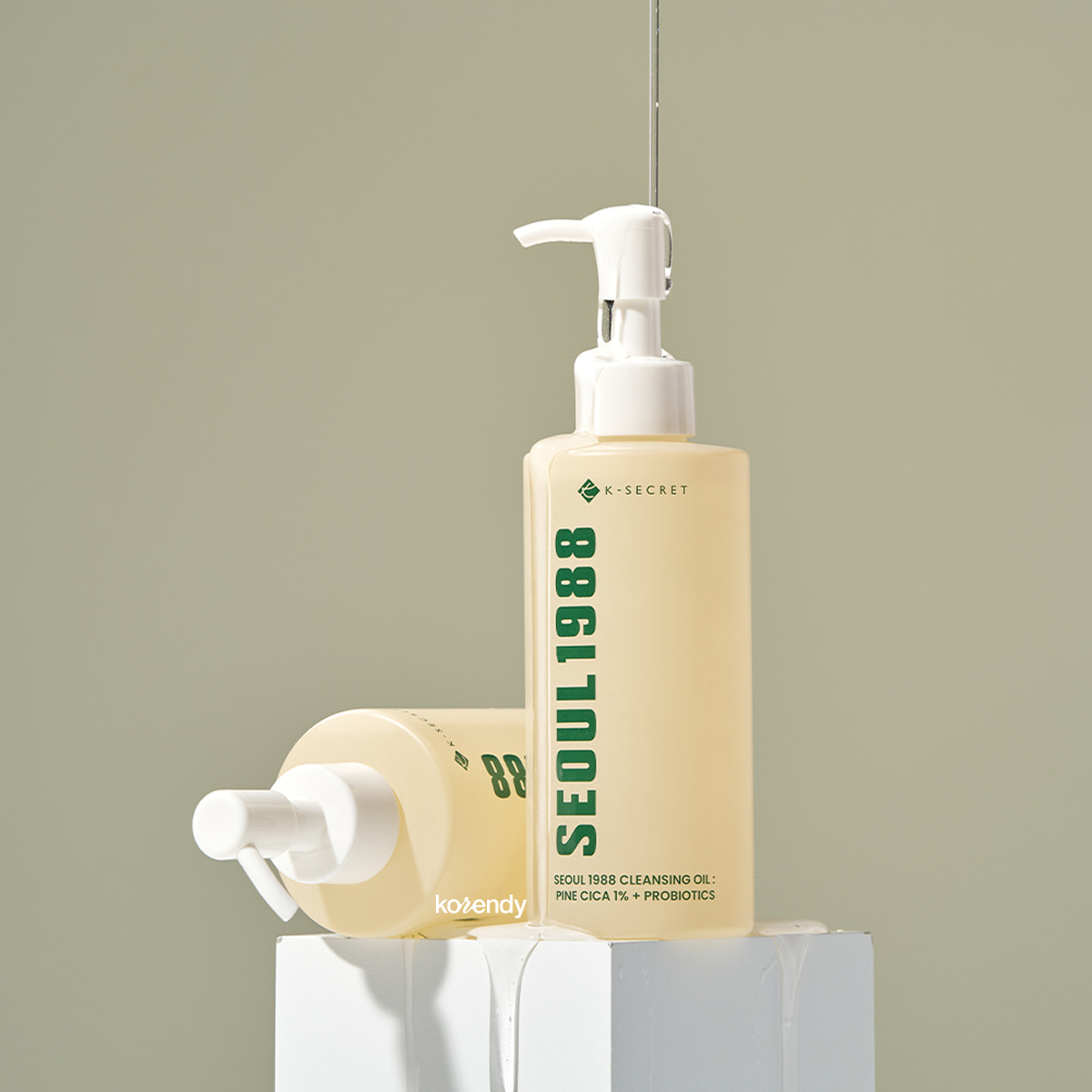 K-Secret - SEOUL 1988 Cleansing Oil Pine Cica 1% + Probiotics (Siyah & Beyaz Nokta Önleyici Arındırıcı Çam Cica Kompleksli Temizleme Yağı) 200ml