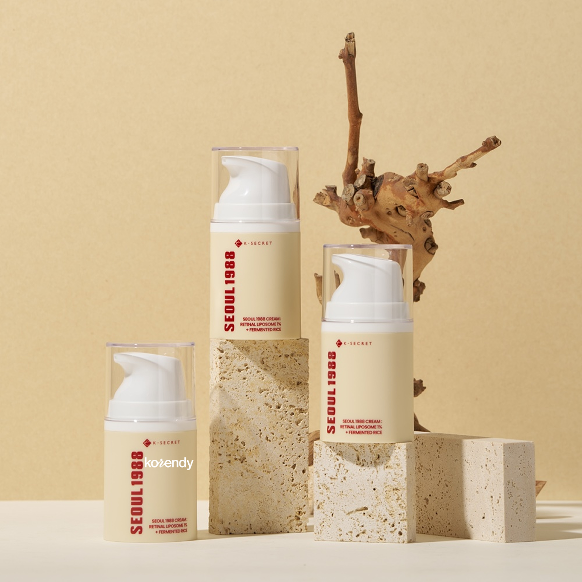 K-Secret - SEOUL 1988 Cream Retinal Liposome 1% + Fermented Rice (Kırışıklık & Leke Önleyici Pürüz Engelleyici %1 Retinalli Pirinç Fermentli Krem) 50ml