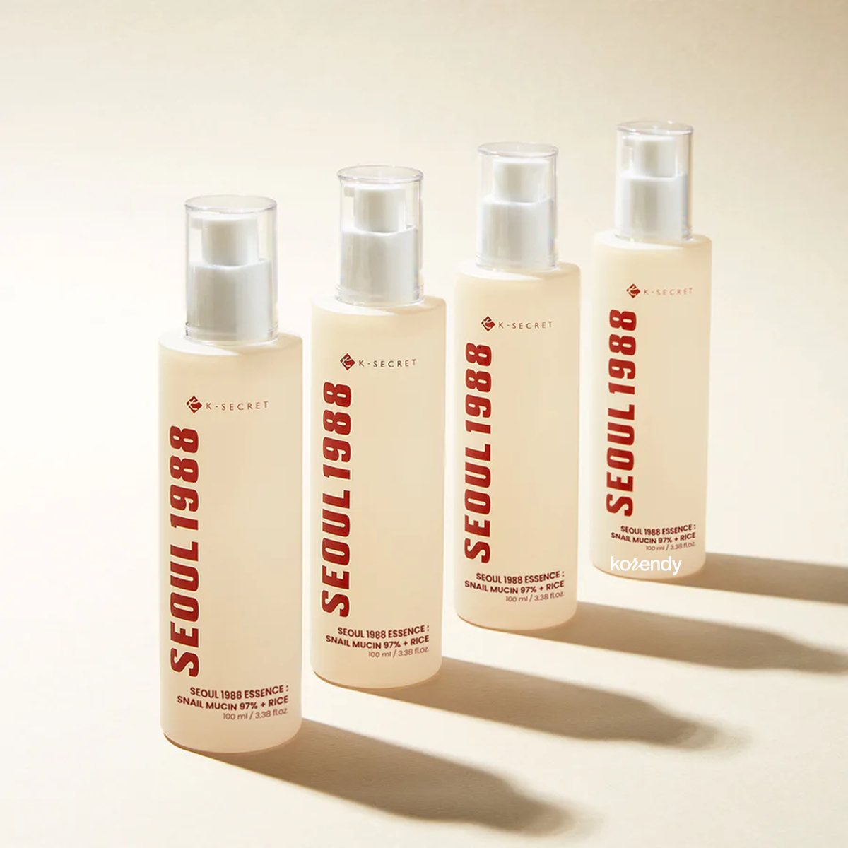 K-Secret - SEOUL 1988 Essence  Snail Mucin 97% + Rice (Besleyici ve Parlaklık Veren %97 Salyangoz Müsini ve 3 Çeşit Pirinç Özlü Esans) 100ml