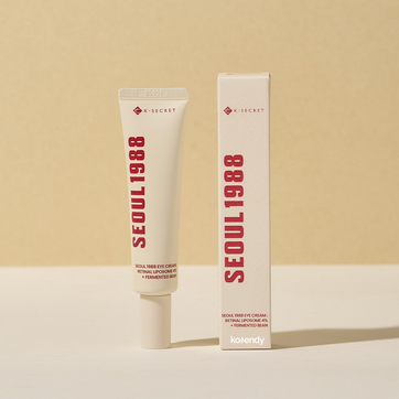 K-Secret - SEOUL 1988 Eye Cream Retinal Liposome 4% + Fermented Bean (İnce Çizgi Önleyici ve Elastikiyet Koruyucu 3 Peptitli ve Retinalli Göz Kremi) 30ml