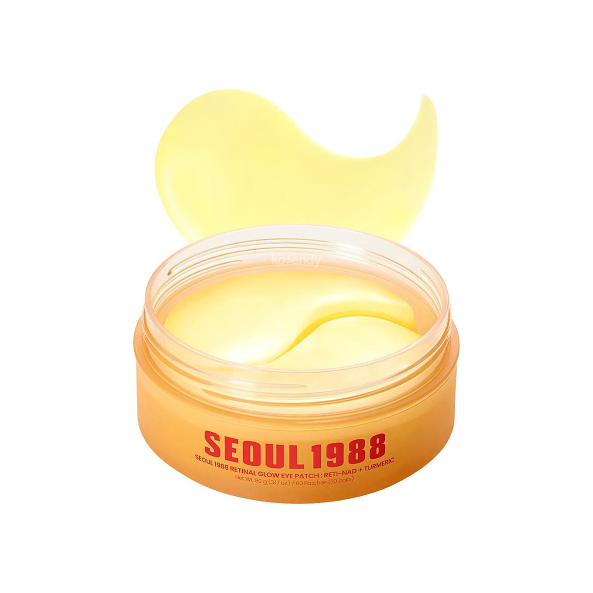 K-Secret - SEOUL 1988 Retinal Glow Eye Patch : RETI-NAD + Turmeric (Elastikiyet Koruyucu Reti-NAD ve Zerdeçal İçeren Hidrojel Göz Bandı) 90g (%15-%30 Lansman İndirimi)