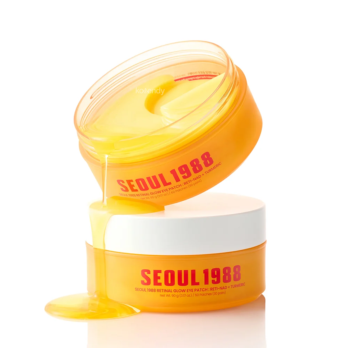 K-Secret - SEOUL 1988 Retinal Glow Eye Patch : RETI-NAD + Turmeric (Elastikiyet Koruyucu Reti-NAD ve Zerdeçal İçeren Hidrojel Göz Bandı) 90g (%15-%30 Lansman İndirimi)