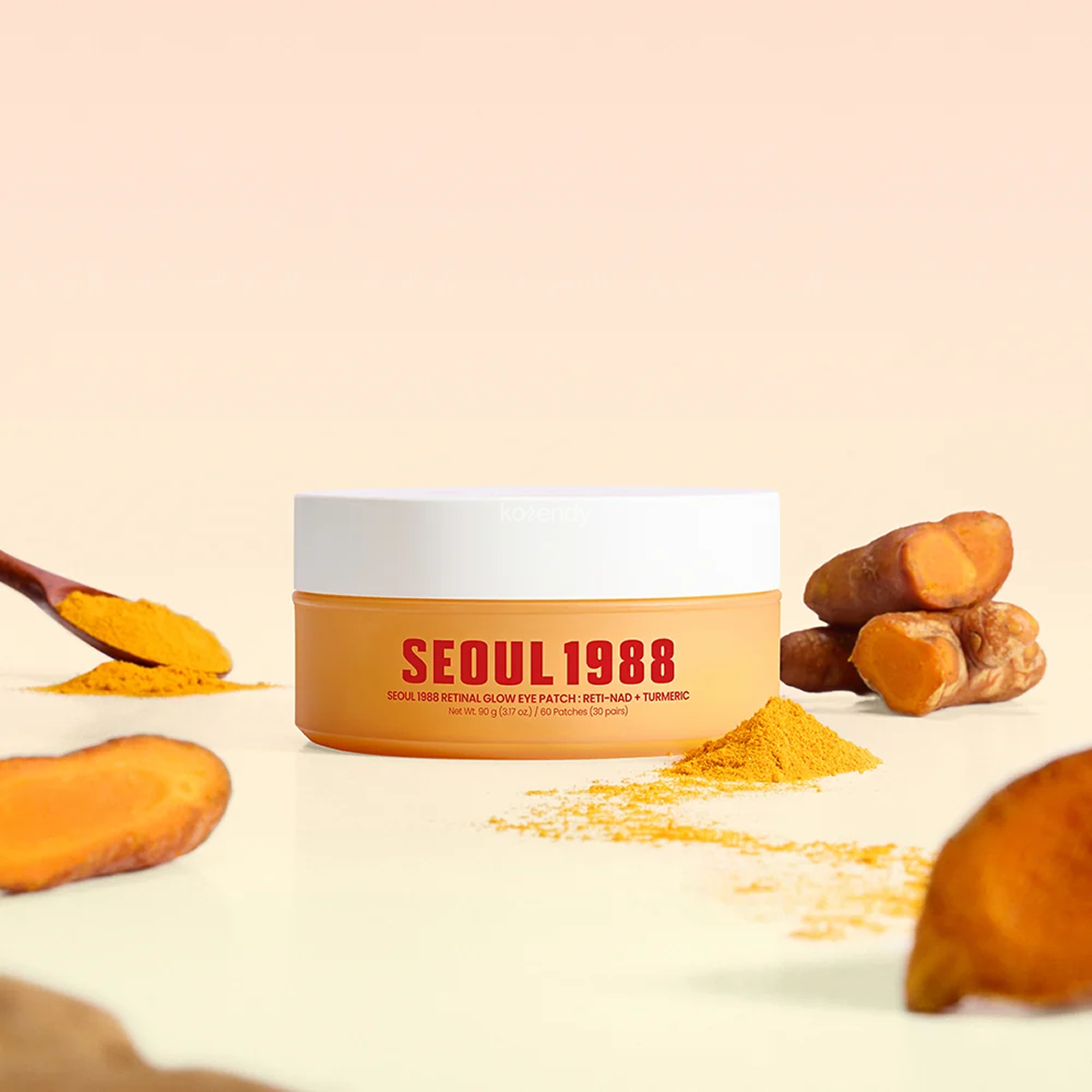 K-Secret - SEOUL 1988 Retinal Glow Eye Patch : RETI-NAD + Turmeric (Elastikiyet Koruyucu Reti-NAD ve Zerdeçal İçeren Hidrojel Göz Bandı) 90g (%15-%30 Lansman İndirimi)