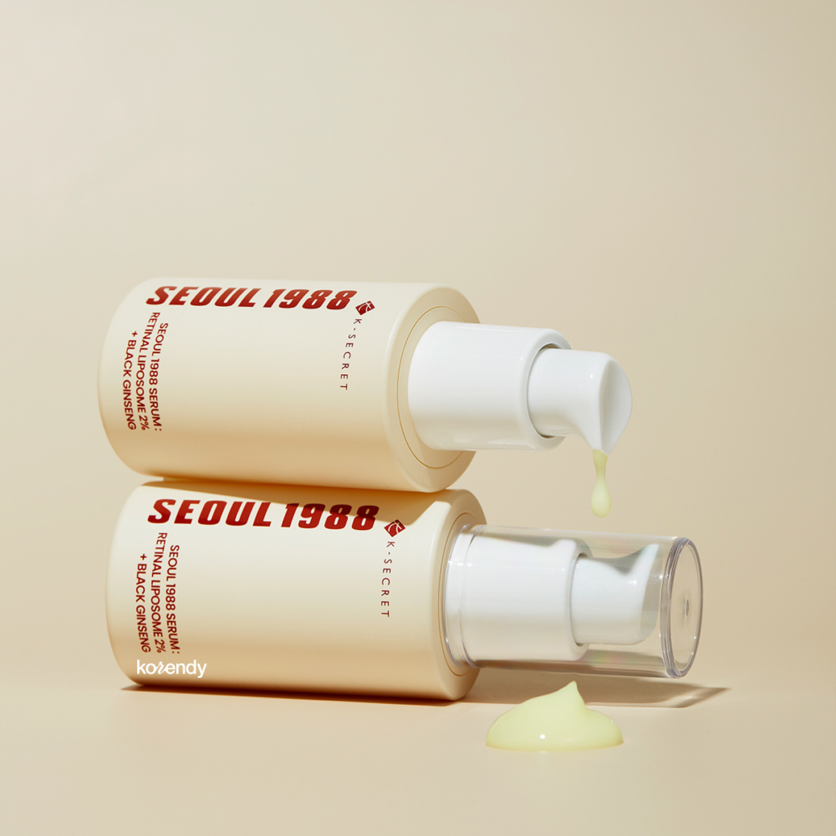 K-Secret - SEOUL 1988 Serum Retinal Liposome 2% + Black Ginseng (İnce Çizgi & Leke Karşıtı Pürüz Önleyici %2 Retinal Lipozom + Siyah Ginsengli Serum) 30ml
