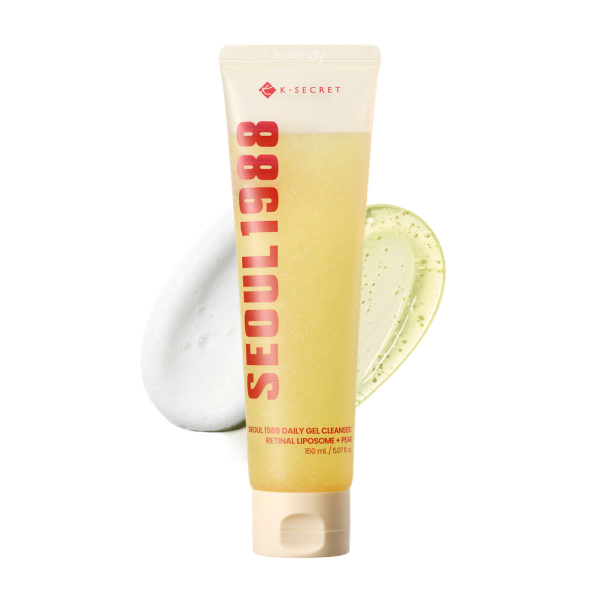 K-Secret - SEOUL 1988 Daily Gel Cleanser : Retinal Liposome + Pear (Armut ve Retinal Lipozomlu Jel Temizleyici) 150ml (%15-%30 Lansman İndirimi)