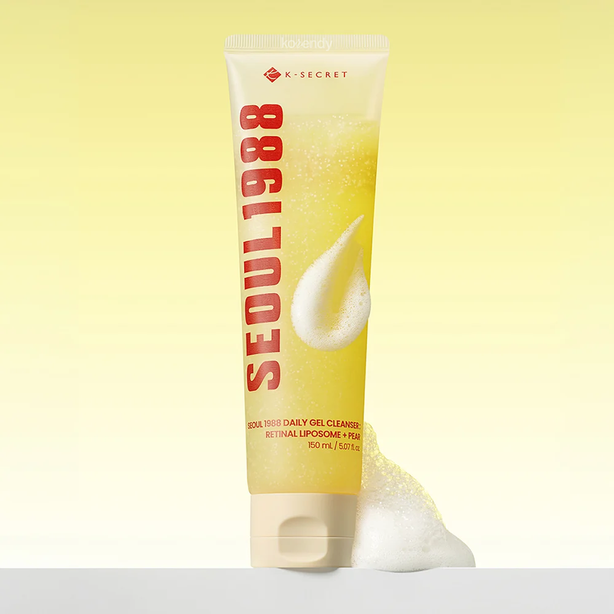 K-Secret - SEOUL 1988 Daily Gel Cleanser : Retinal Liposome + Pear (Armut ve Retinal Lipozomlu Jel Temizleyici) 150ml (%15-%30 Lansman İndirimi)