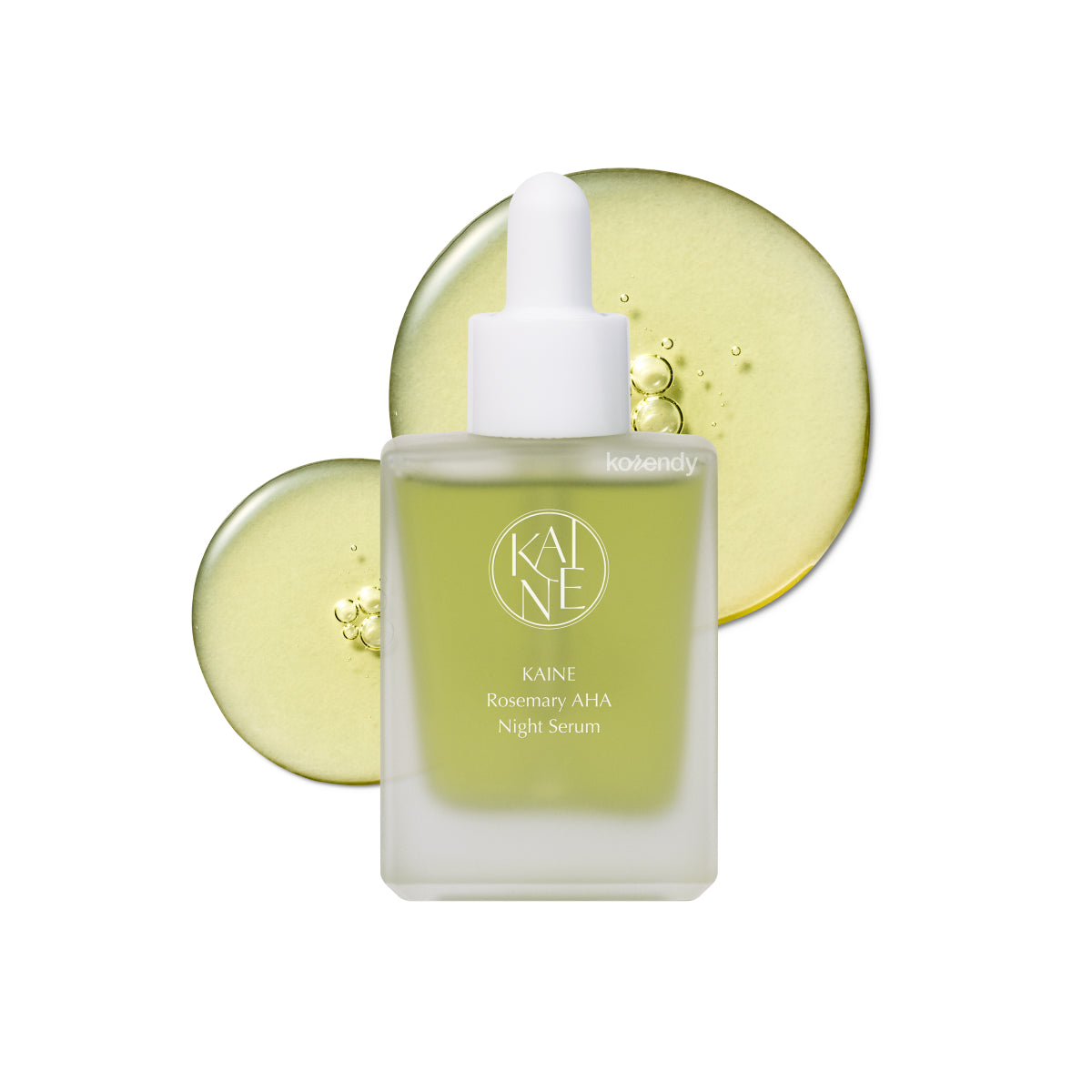 Kaine - Rosemary AHA Night Serum (Siyah Nokta ve Geniş Gözenek Karşıtı Cam Cilt Serumu) 30ml