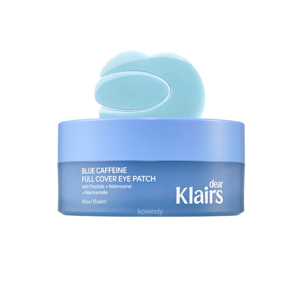 Klairs - Blue Caffeine Full Cover Eye Patch (Canlandırıcı ve Sıkılık Koruyucu Kafeinli Hidrojel Göz Bandı) 80g (%15-%30 Lansman İndirimi)