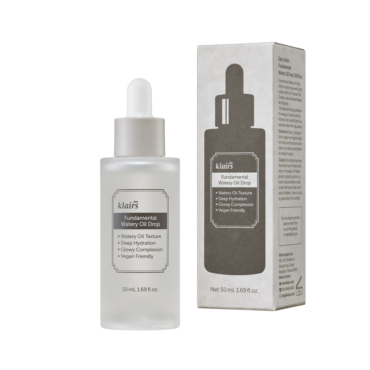 Klairs - Fundamental Watery Oil Drop 50ml
