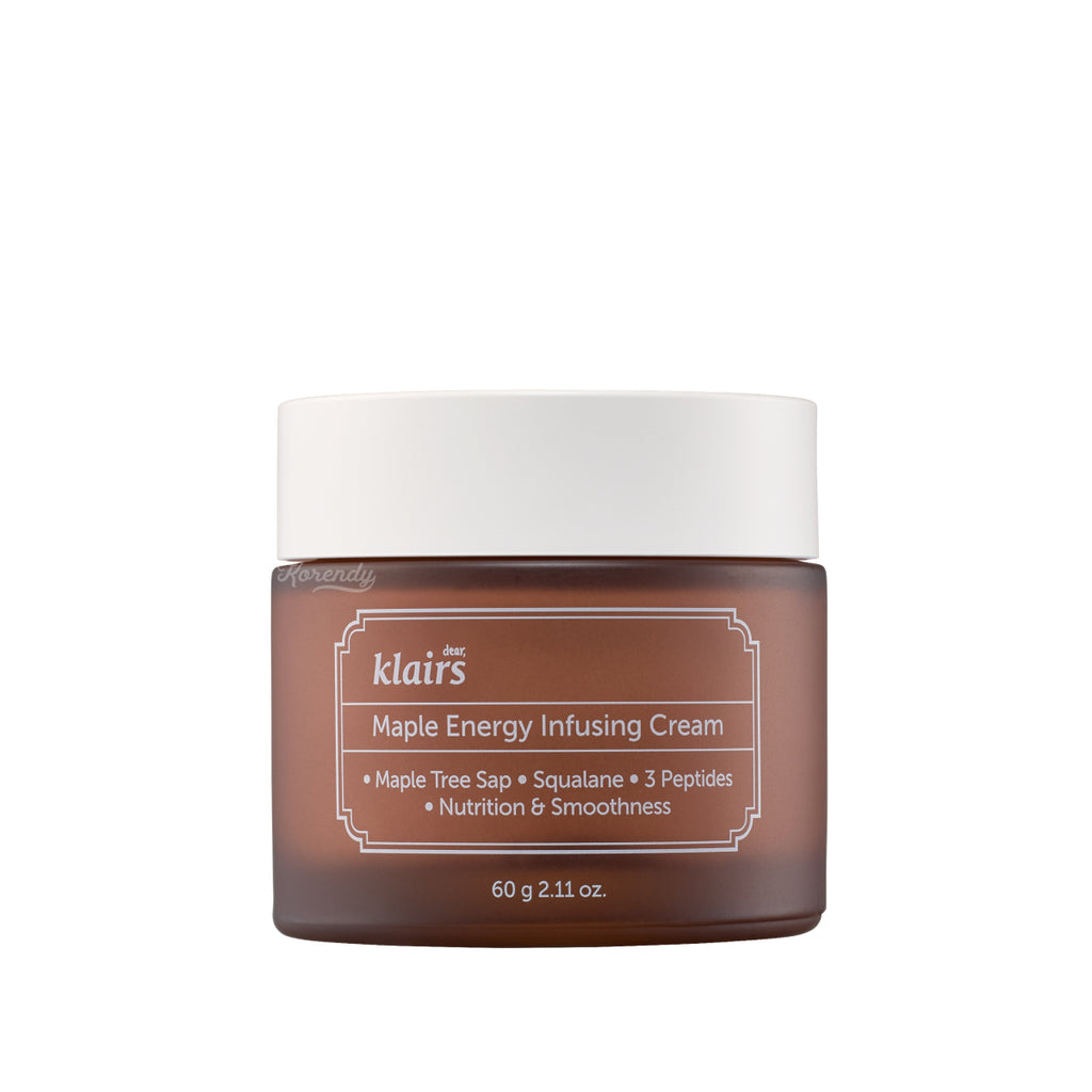 Klairs - Maple Energy Infusing Cream (Kırışıklık ve Sarkma Karşıtı 3 Çeşit Peptitli Lifting Krem) (%25 Tanıtım indirimli)