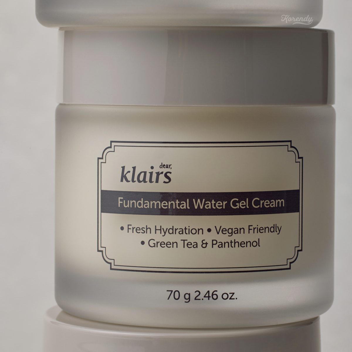 Klairs - Fundamental Water Gel Cream (Çok Fonksiyonlu Yeşil Çaylı Pantenollü Nemlendirici)