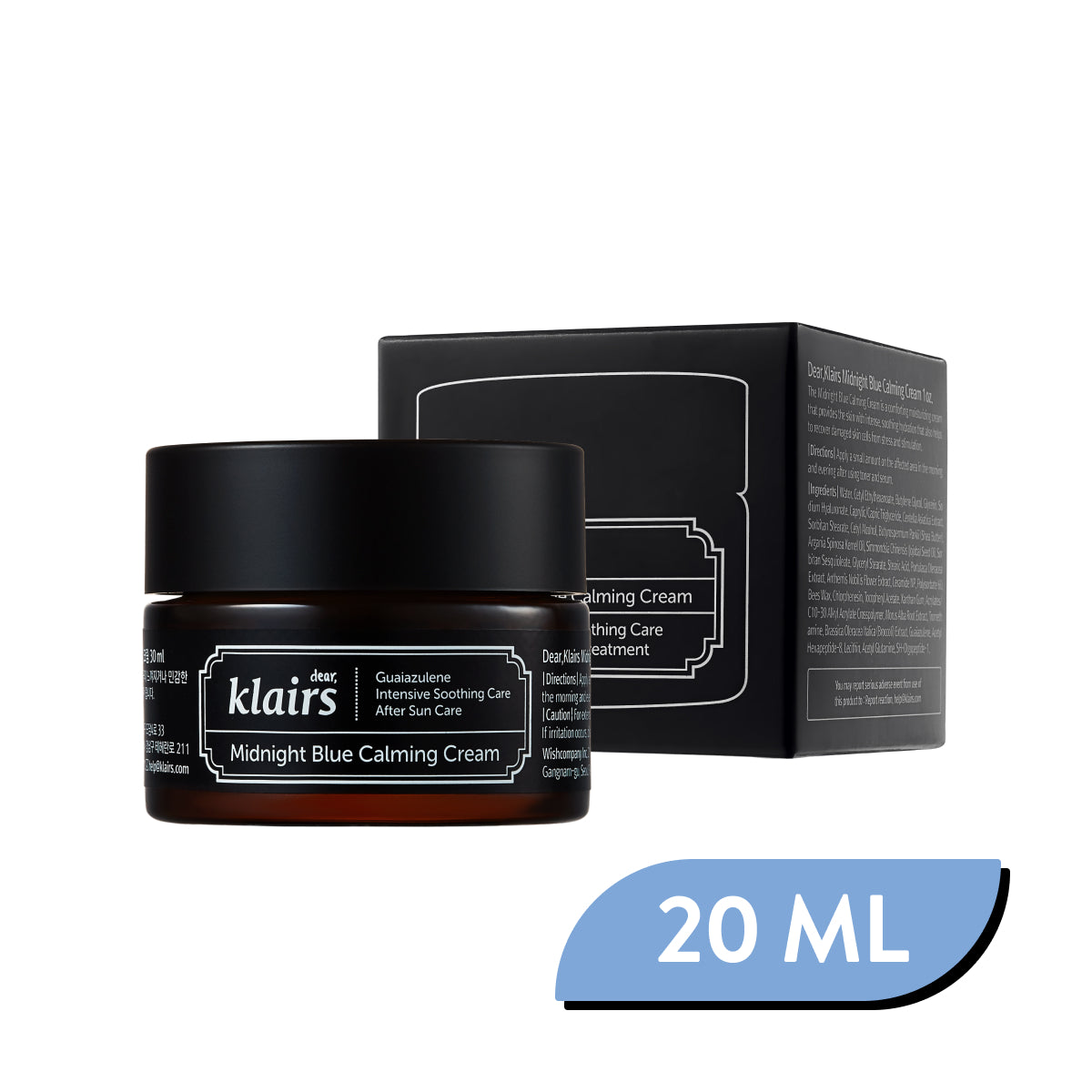 Klairs - Midnight Blue Calming Cream - Yatıştırıcı Onarıcı Centella Kremi