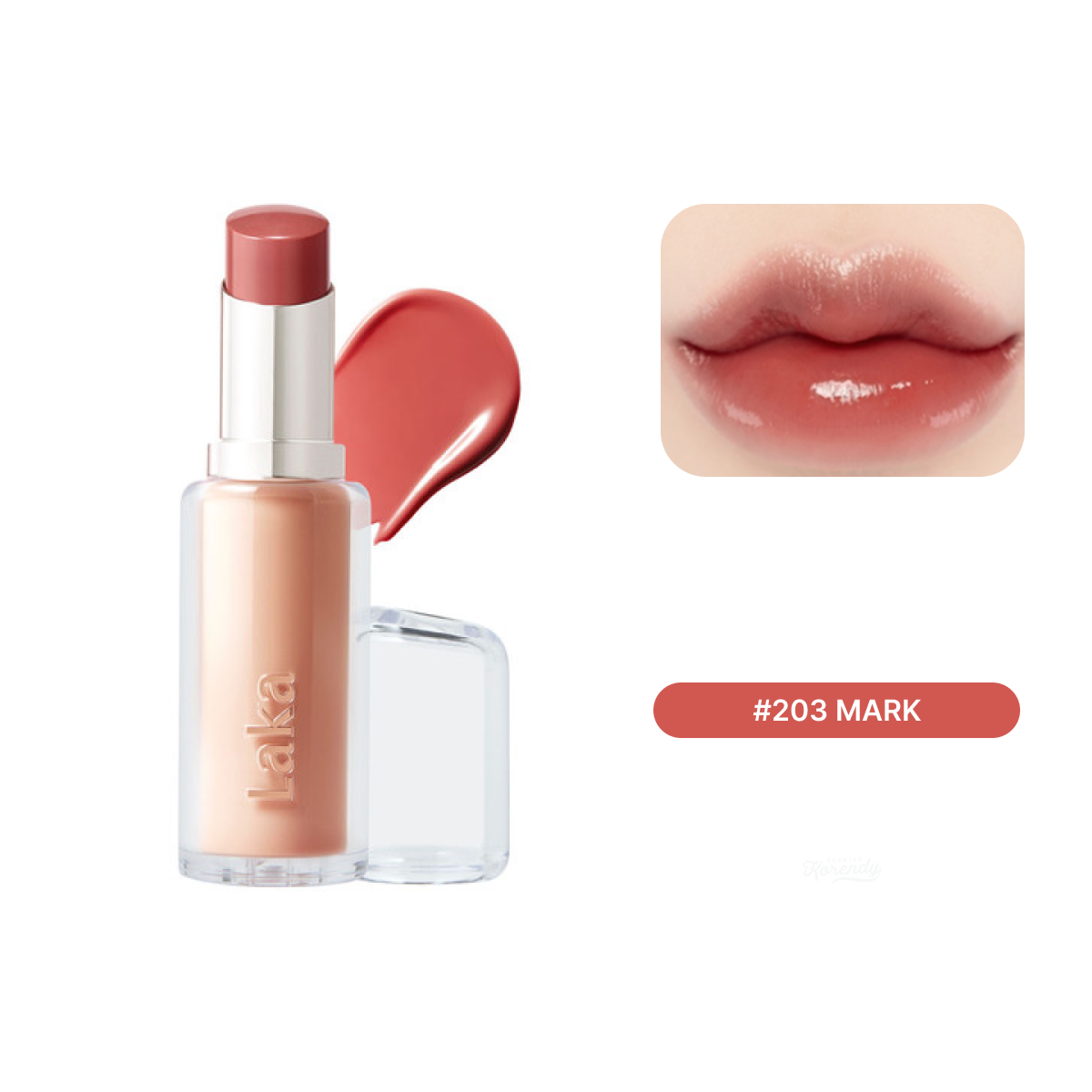 Laka - Bonding Glow Lipstick (Parlak Bitişli Nemlendirici Ruj) 3.7g