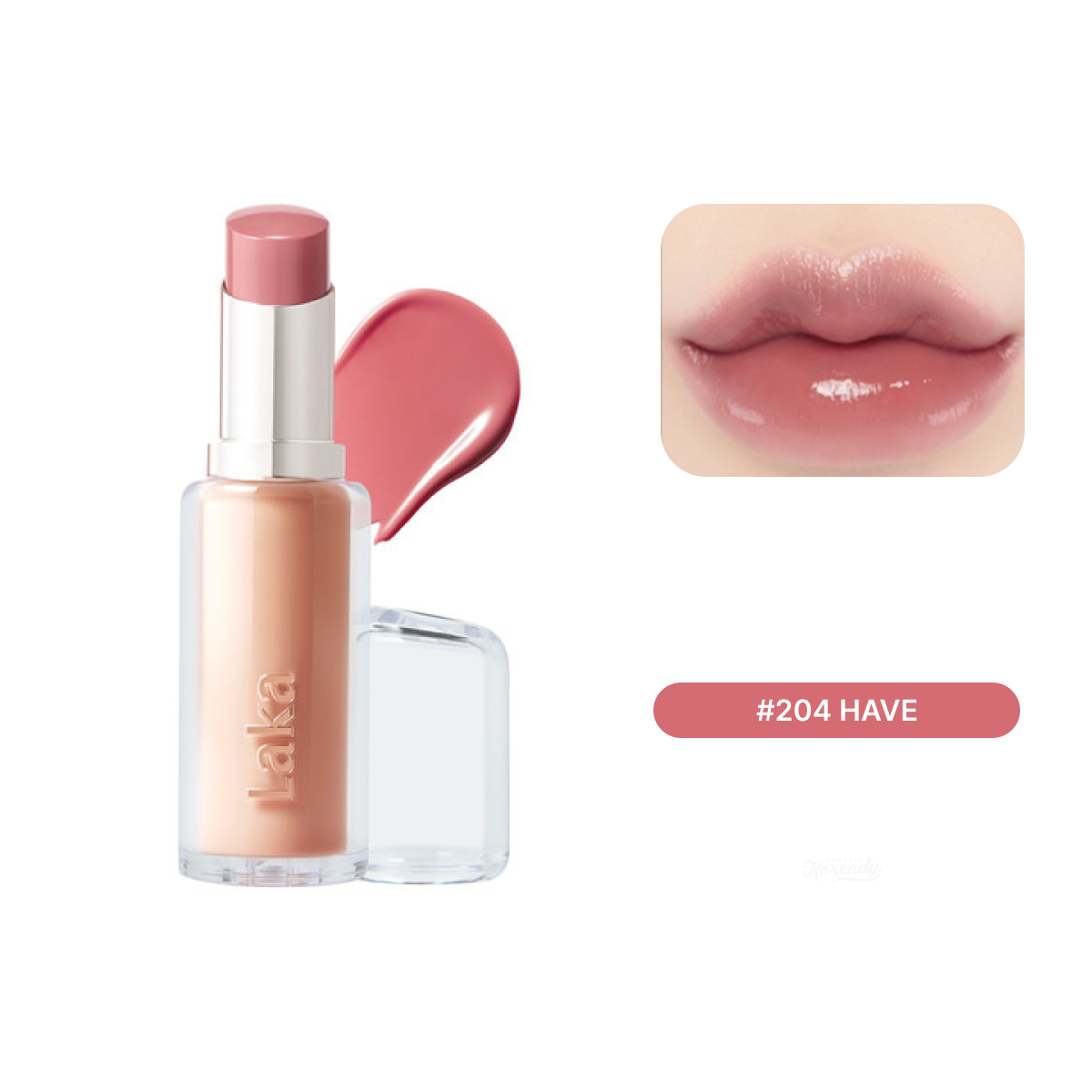 Laka - Bonding Glow Lipstick (Parlak Bitişli Nemlendirici Ruj) 3.7g