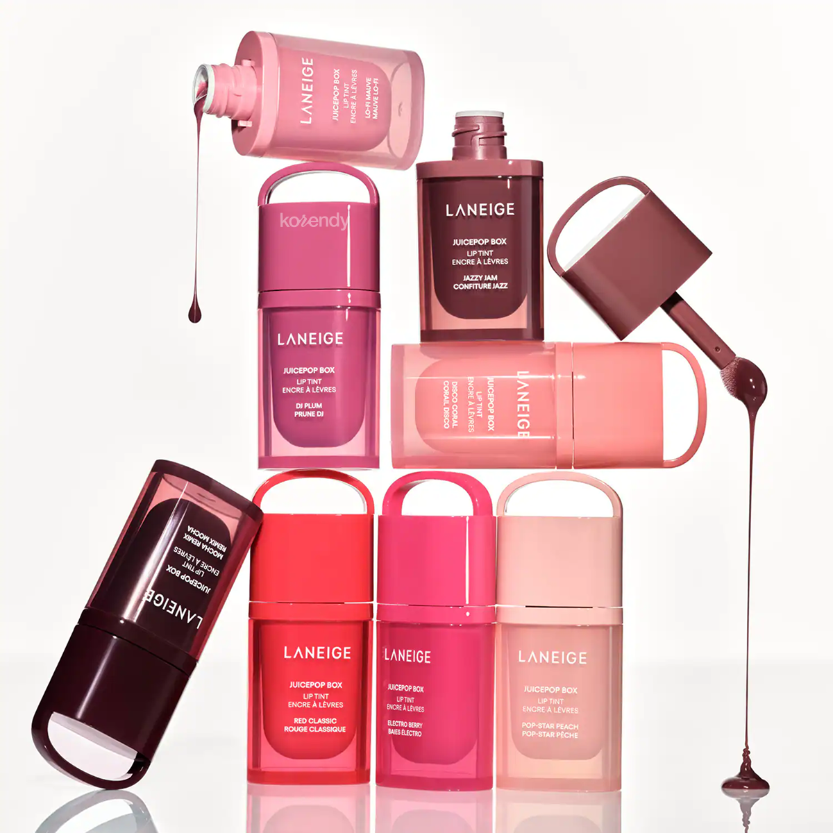 Laneige - JuicePop Box Lip Tint (Nemlendirici ve Parlatıcı Seramidli Dudak Tinti) 4.5g (%15-%30 Lansman İndirimi)