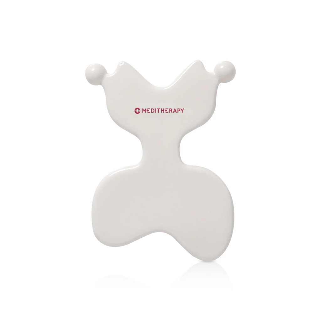 Meditherapy - Lif-Me Gua Sha (Yüz Hatlarını Belirgin Tutan ve Elastikiyeti Koruyan %100 SERAMİK Gua Sha) (%40 Lansman İndirimli)
