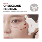 Meditherapy - Lif-Me Gua Sha (Yüz Hatlarını Belirgin Tutan ve Elastikiyeti Koruyan %100 Seramik Gua Sha) (%40 İndirimli)