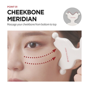 Meditherapy - Lif-Me Gua Sha (Yüz Hatlarını Belirgin Tutan ve Elastikiyeti Koruyan %100 Seramik Gua Sha)