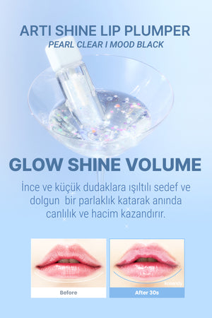 Son & Park - Shine Lip Plumper (Anında Dolgunluk Kazandıran Şeffaf & Siyah Tonlu Dudak Parlatıcısı) 4.5g
