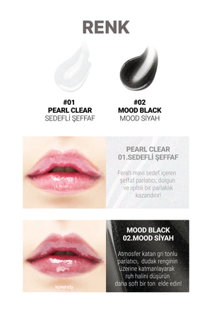Son & Park - Shine Lip Plumper (Anında Dolgunluk Kazandıran Şeffaf & Siyah Tonlu Dudak Parlatıcısı) 4.5g