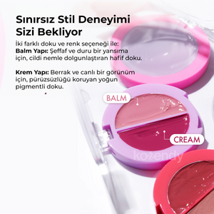Amuse - Lip & Cheek Healthy Balm 1.5x2gr (Dudak Yanak Balmı) – Korendy