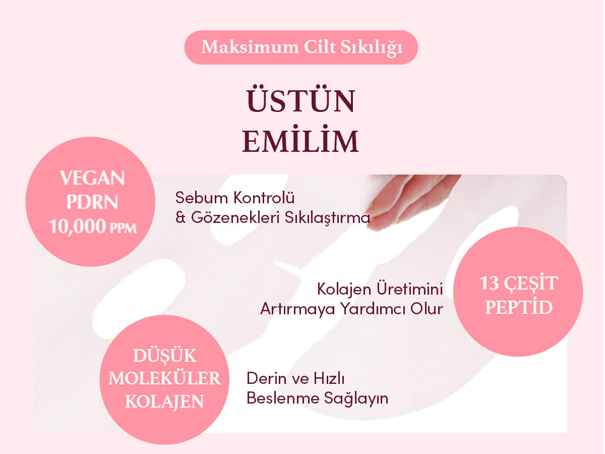 EqqualBerry - Collagen Pore Tight Up Hydrogel Mask (4'lü) (Geniş Gözenek ve Kırışıklık Önleyici 13 Farklı Peptitli Kolajenli Şeffaflaşan Maske)