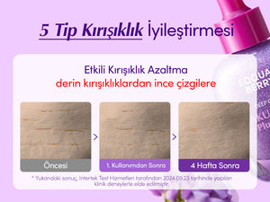 EqqualBerry - Bakuchiol Plumping Serum (Kırışıklık ve Geniş Gözenek Önleyici 13 Çeşit Peptitli Bakuchiol Serumu) 30ml