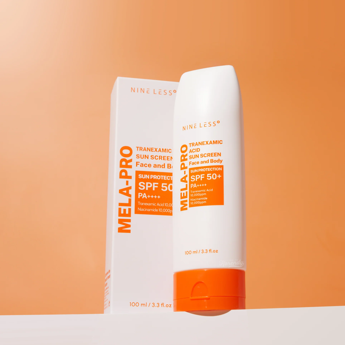Nineless - MELA-PRO Tranexamic Acid Sun Screen (Koyu Leke Karşıtı Traneksamik Asitli Hibrit Filtreli Güneş Kremi) 100ml