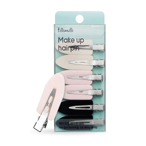 FilliMilli - Make Up Hair Pin Set 6'lı (Makyaj ve Günlük Kullanım İçin İz Bırakmayan Saç Klipsi Seti) (%20 Lansman İndirimli)