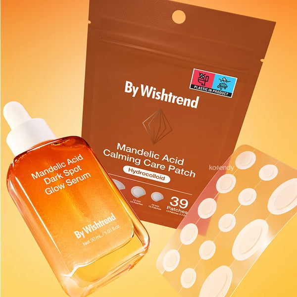 Korendy By Wishtrend - Mandelic Acid Spot Calming Care Patch (Sivilce Bakımı Sunan Leke Önleyici Mandelik Asitlli Hidrokollid Bant) 39'lu