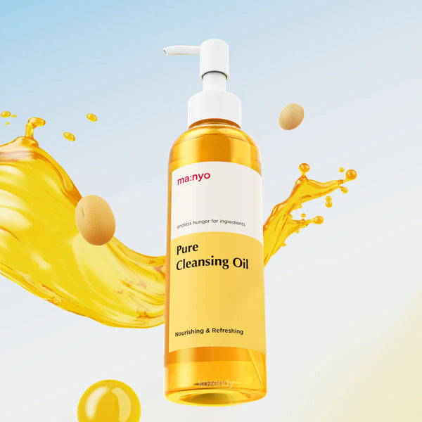 Korendy Manyo - Pure Cleansing Oil (Siyah Nokta Önleyici Soya, Argan ve Jojoba Yağlı Temizleme Yağı) 200ml