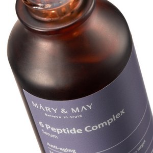 Mary & May - 6 Peptide Complex Serum (Kırışıklık Karşıtı Lifting Etkili Peptitli Konsantre Serum) 30ml