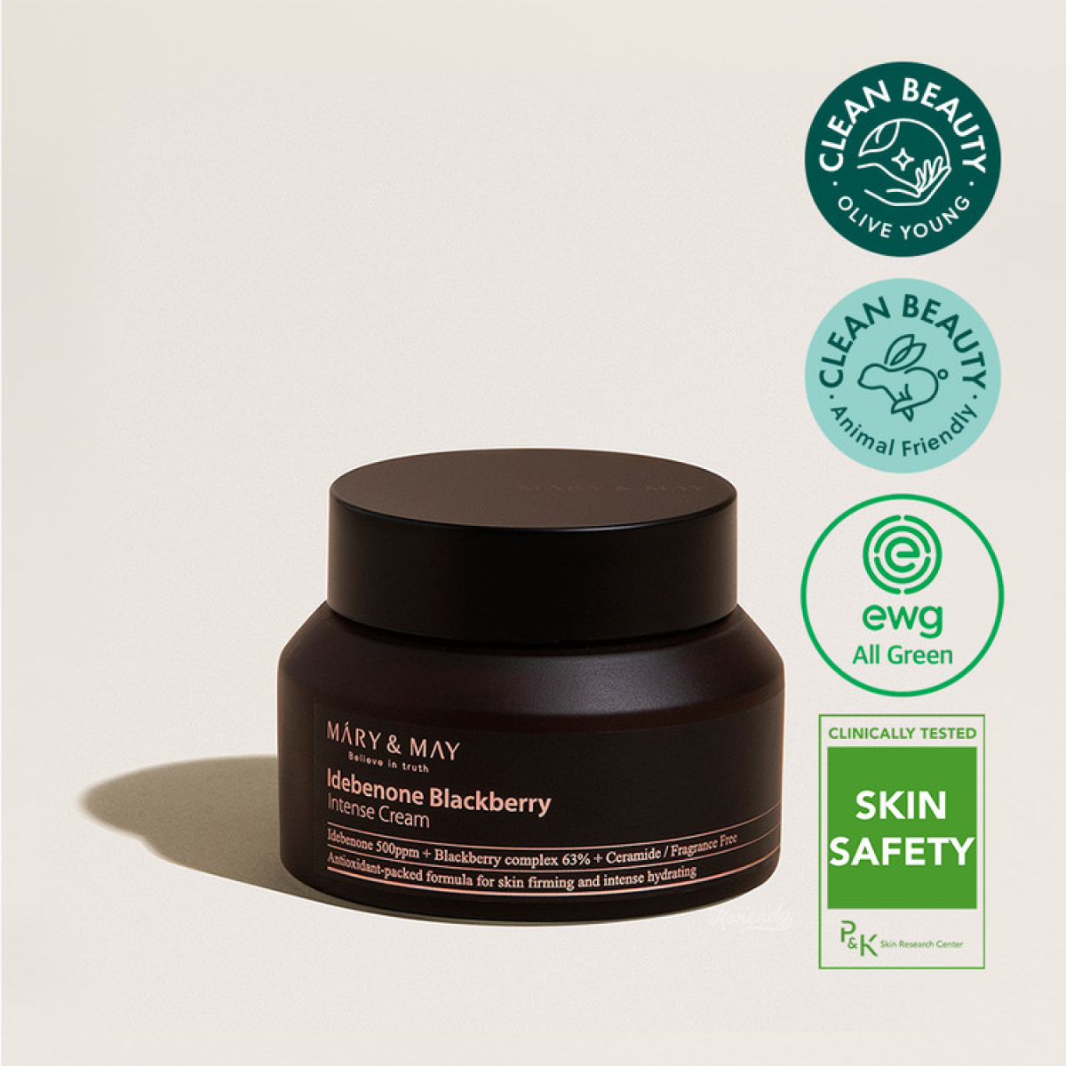 Mary & May - Idebenone Blackberry Intensive Cream (Kırışıklık Karşıtı Lifting Etkili Krem) 70gr