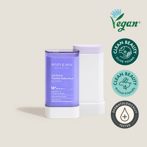 Mary & May - Vegan Peptide Bakuchiol Sun Stick SPF50+ PA++++ (Kırışıklık Karşıtı Peptitli Vegan UV Koruyucu) 18gr