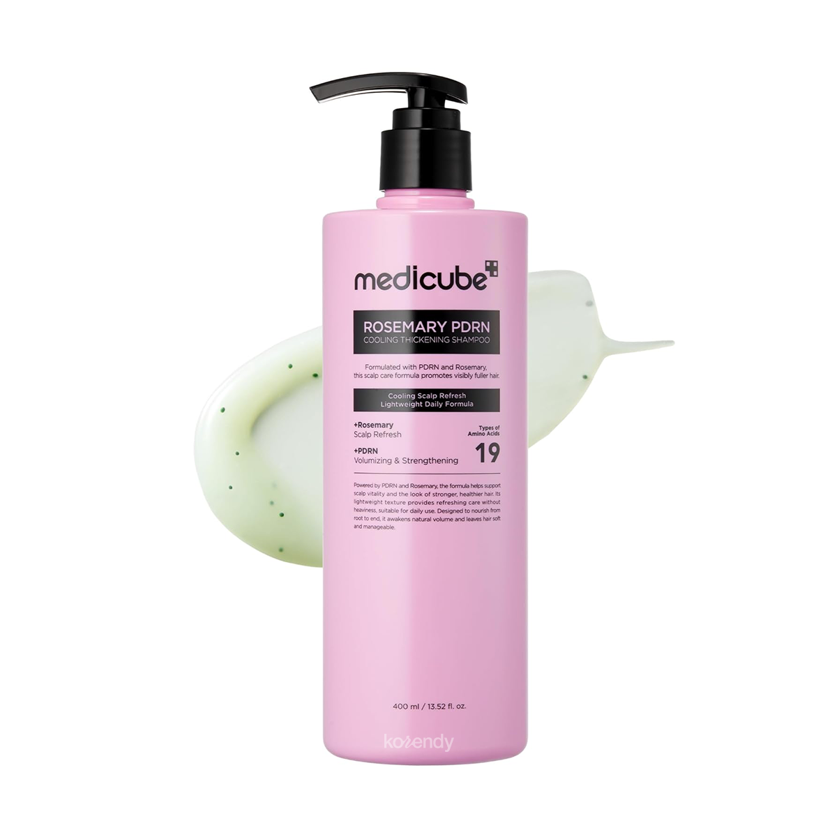 Medicube - Rosemary PDRN Cooling Thickening Shampoo (Ferahlatıcı ve Destekleyici Biberiye PDRN ve Amino Asit Destekli Şampuan) 400ml