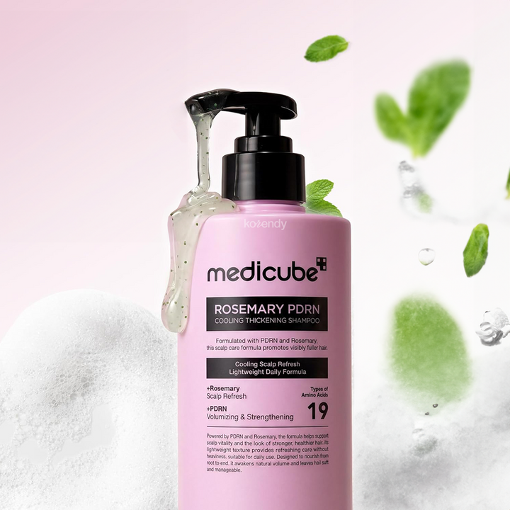 Medicube Rosemary PDRN Cooling Thickening Shampoo