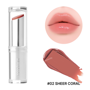 Son & Park - Melting Glow Lip Balm (Eriyen Işıltılı Dokulu Nemlendirici ve Dolgunluk Verici Dudak Balmı) 3.2g