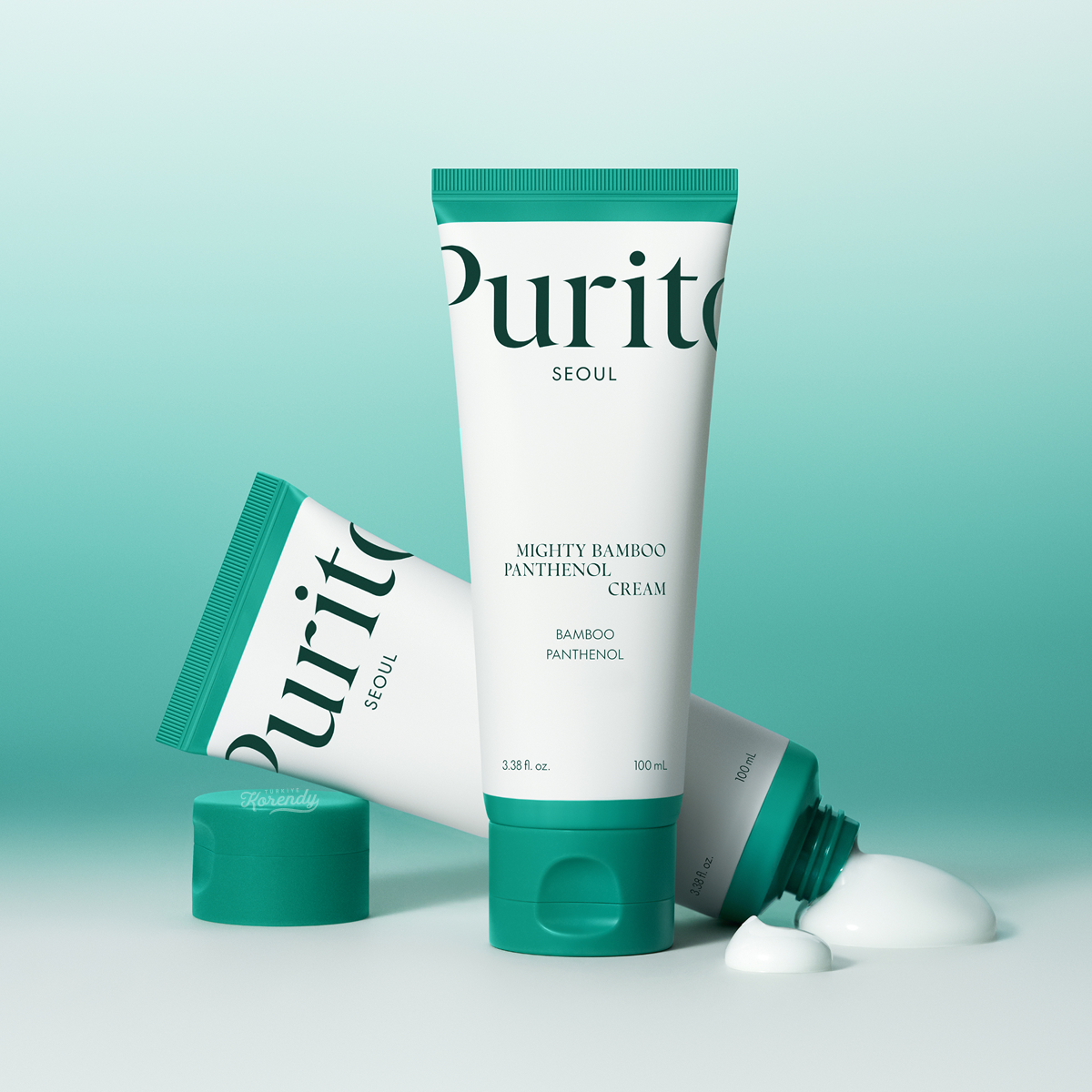 Purito - Mighty Bamboo Panthenol Cream (Güçlendirici ve Nemlendirici Bambu Özlü ve Pantenollü Krem) 100ml (%20 İndirimli)