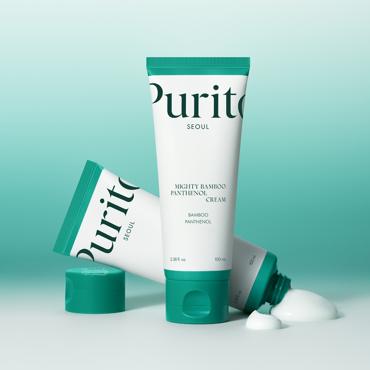 Purito Mighty Bamboo Panthenol Cream bambu ve pantenol krem