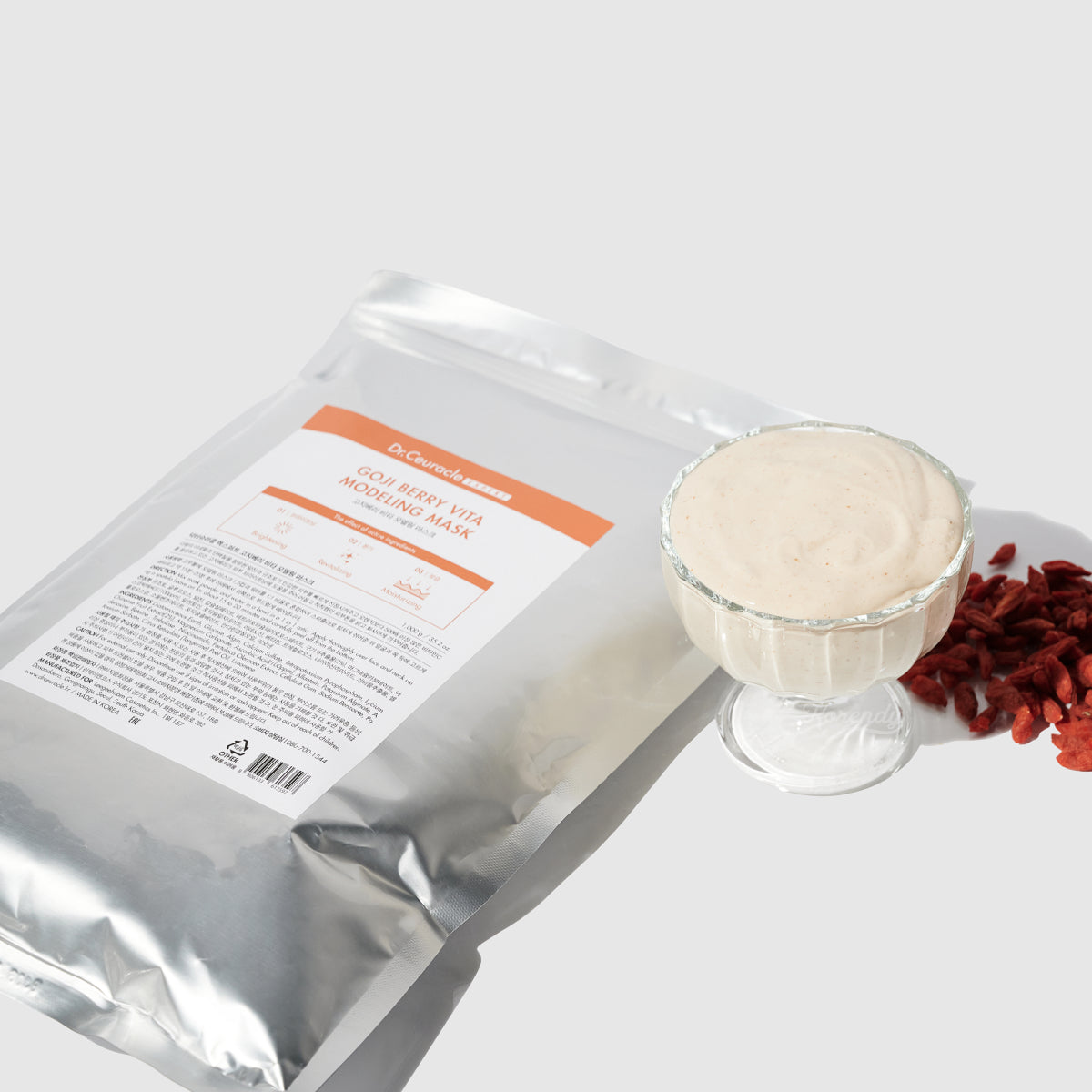Dr.Ceuracle - Modeling Mask (Goji Berry) - Aydınlatıcı Kurt Üzümlü Toz Model Maske 1000gr