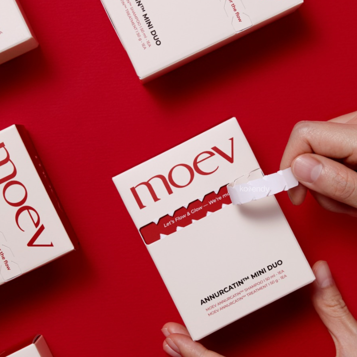 Moev - Annurcatin Mini Duo (Shampoo 50ml & Treatment 50g) (Saç Dökülmesi Önleyici Güçlendirici Şampuan ve Besleyici Mini Saç Bakım Seti)