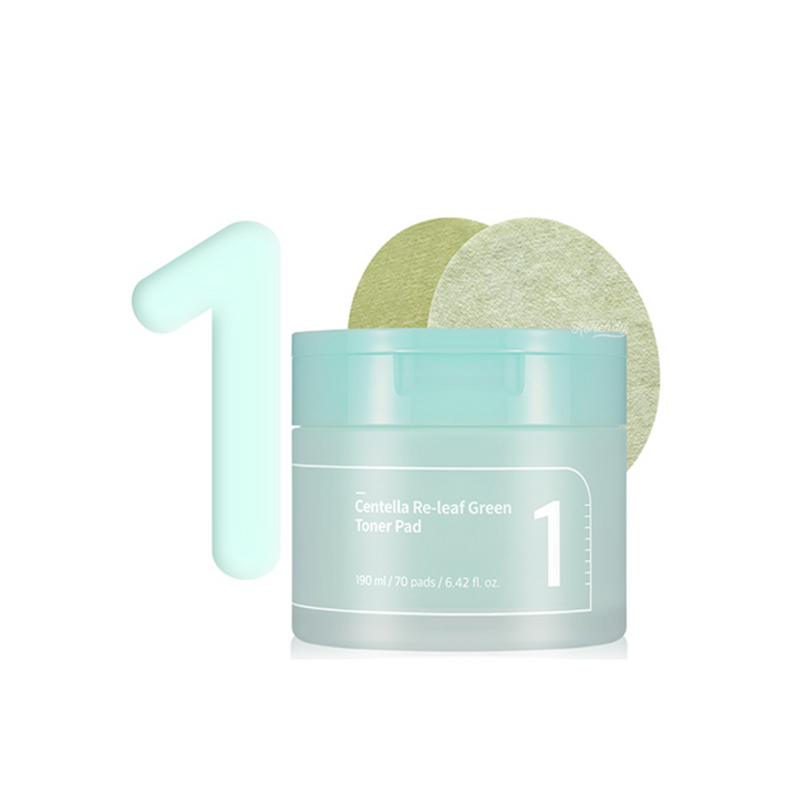 Numbuzin No.1 Centella Re-Leaf Green Toner Pad görseli
