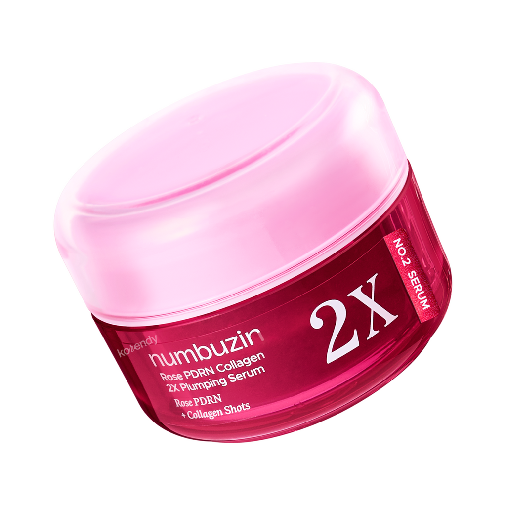 Numbuzin - No.2 Rose PDRN Collagen 2X Plumping Serum (2 Kat Nemle Dolgunlaştırıcı ve Esneklik Koruyucu %10 Gül PDRN ve 15 Peptitli Serum) 30ml (%25 Tanıtım İndirimi)