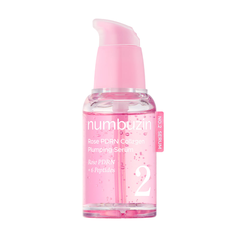 Numbuzin - No.2 Rose PDRN Collagen Plumping Serum (Nemle Dolgunlaştırıcı ve Parlatıcı %5 Gül PDRN ve Peptitli Serum) 30ml (%25 Tanıtım İndirimi)