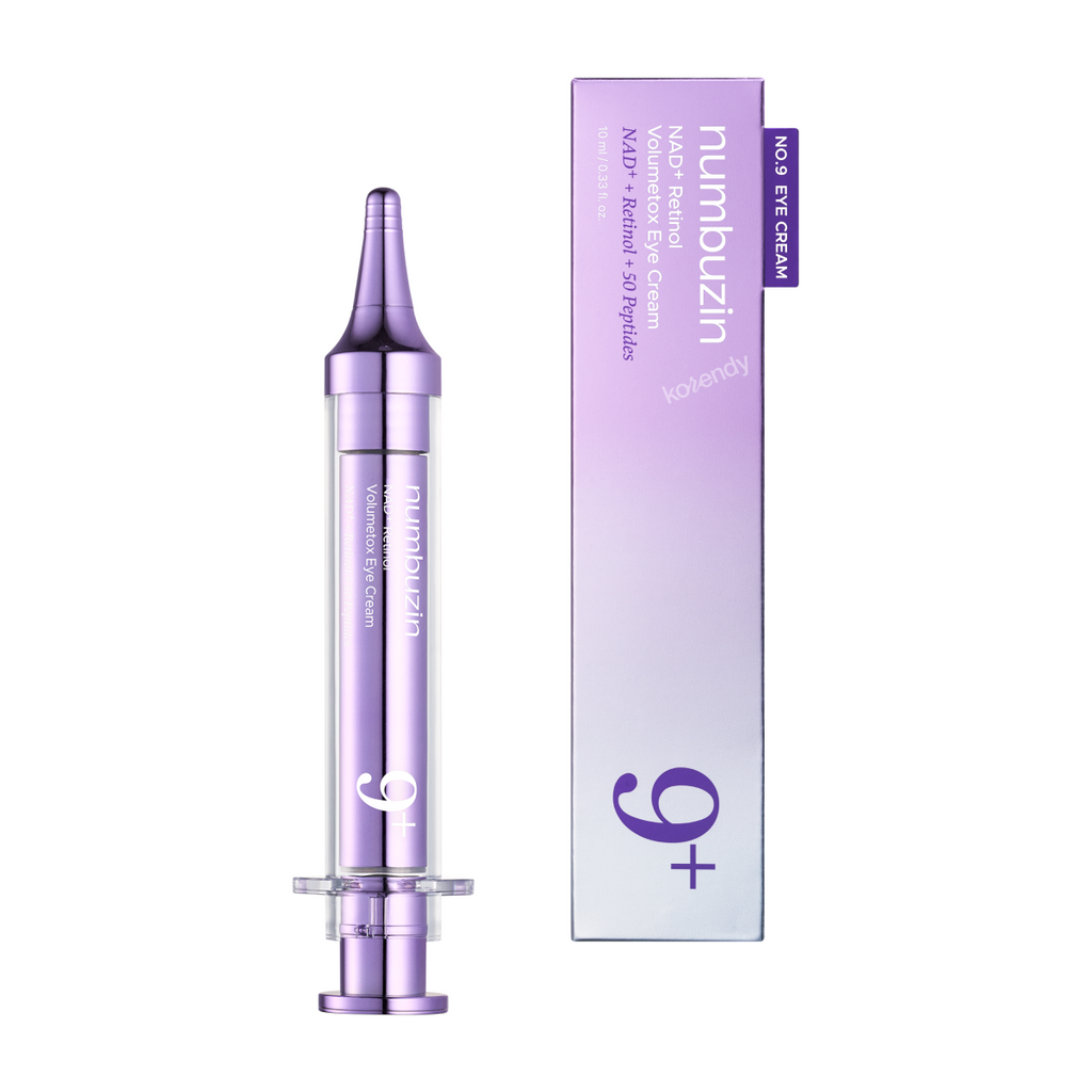 Numbuzin - No.9 NAD+ Retinol Volumetox Eye Cream (5 Farklı Tür Kırışıklık Önleyici ve Sıkılık Koruyucu 50 Çeşit Peptitli ve NAD+ İçerikli Göz Kremi) 10ml (%25 Tanıtım İndirimi)
