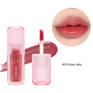 KOKOGAGA - Nyang Jelly Glow Tint (Kuşburnu Meyvesi Özlü Parlak Görünümlü Jel Dokulu Tint) 4g