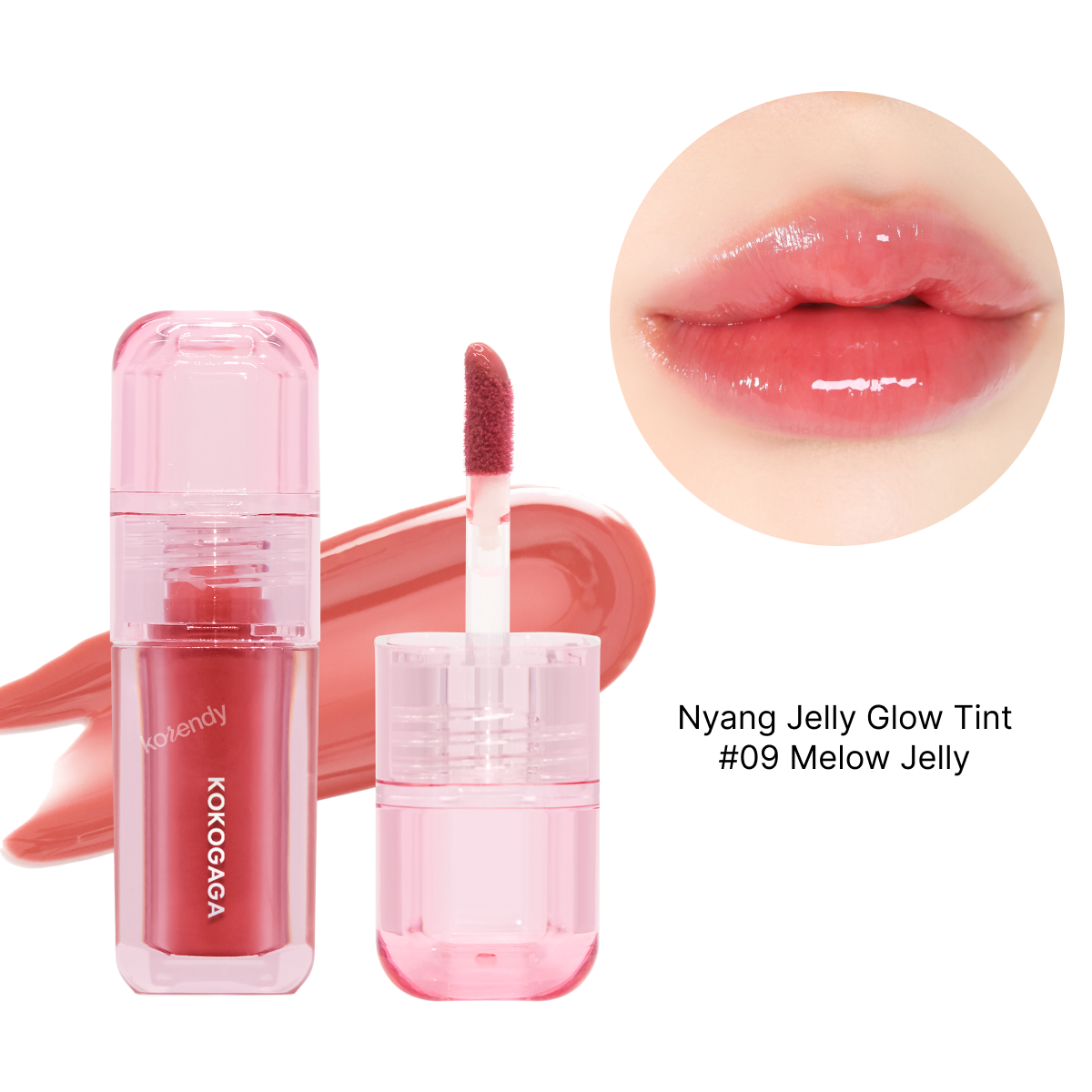 KOKOGAGA - Tint Discovery Kit (4g x 6) (Parlak ve Kadifemsi Bitişleri Buluşturan Altı Renkli Dudak Tint Seti)