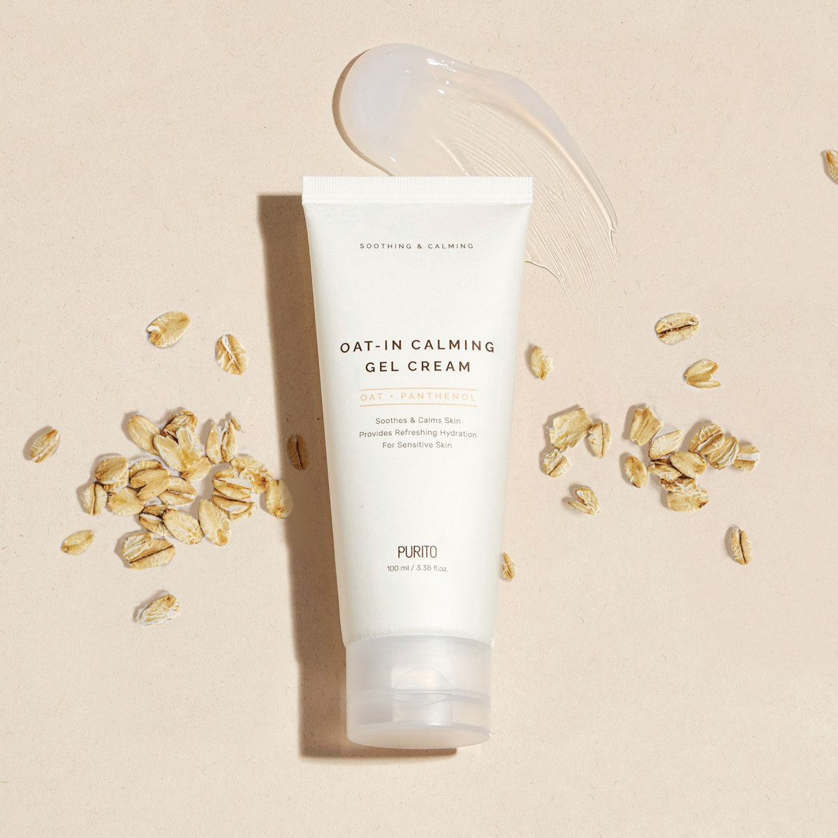 Purito - Oat-in Calming Gel Cream (Besleyici ve Yağlandırmadan Nemlendirici Yulaf Tohumu Sulu Jel Krem) 100ml