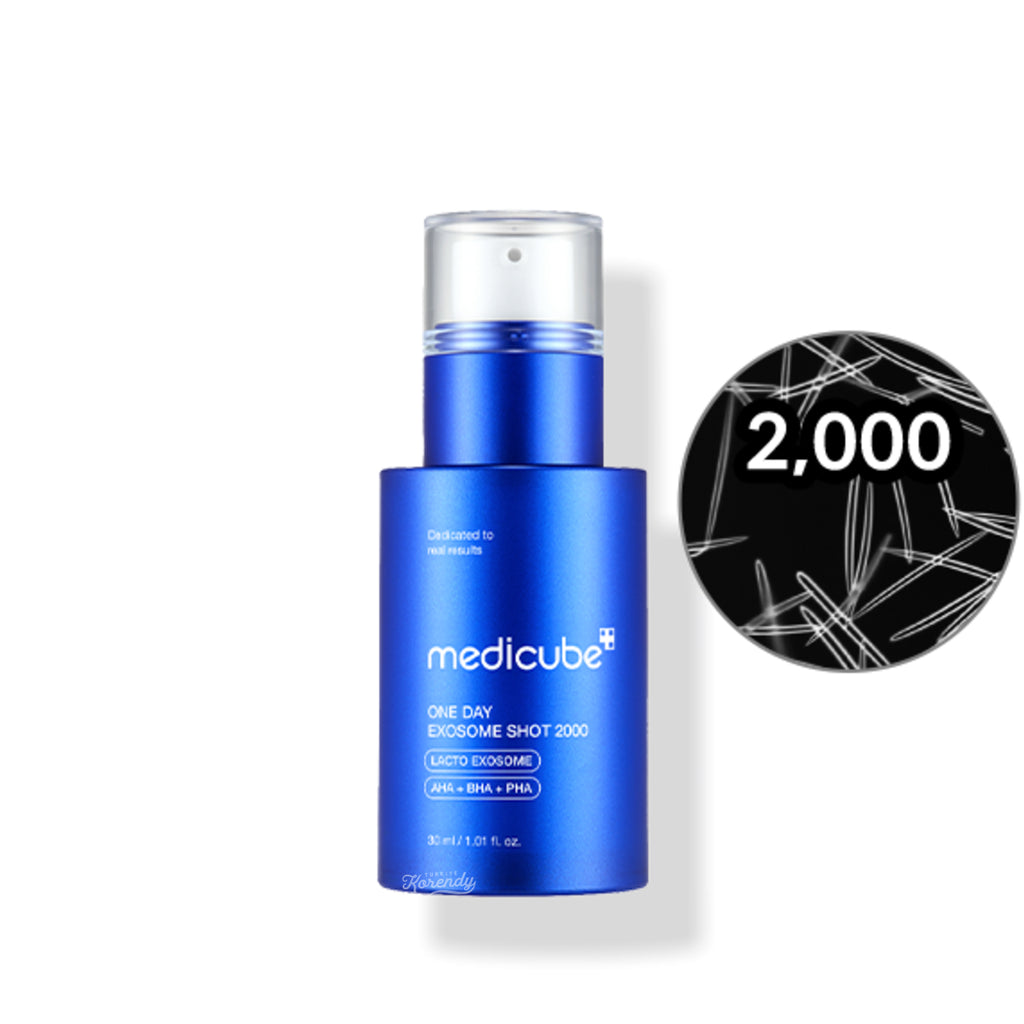 Medicube - One Day Exosome Shot Pore Ampoule 2000 (Geniş Gözenek Karşıtı Mikro Bakım Ampulü BAŞLANGIÇ Seviyesi) 30ml