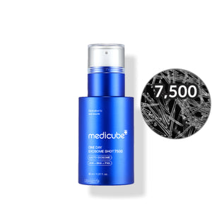 Medicube - One Day Exosome Shot Pore Ampoule 7500 (Geniş Gözenek Karşıtı Mikro Bakım Ampulü YÜKSEK Seviye) 30ml